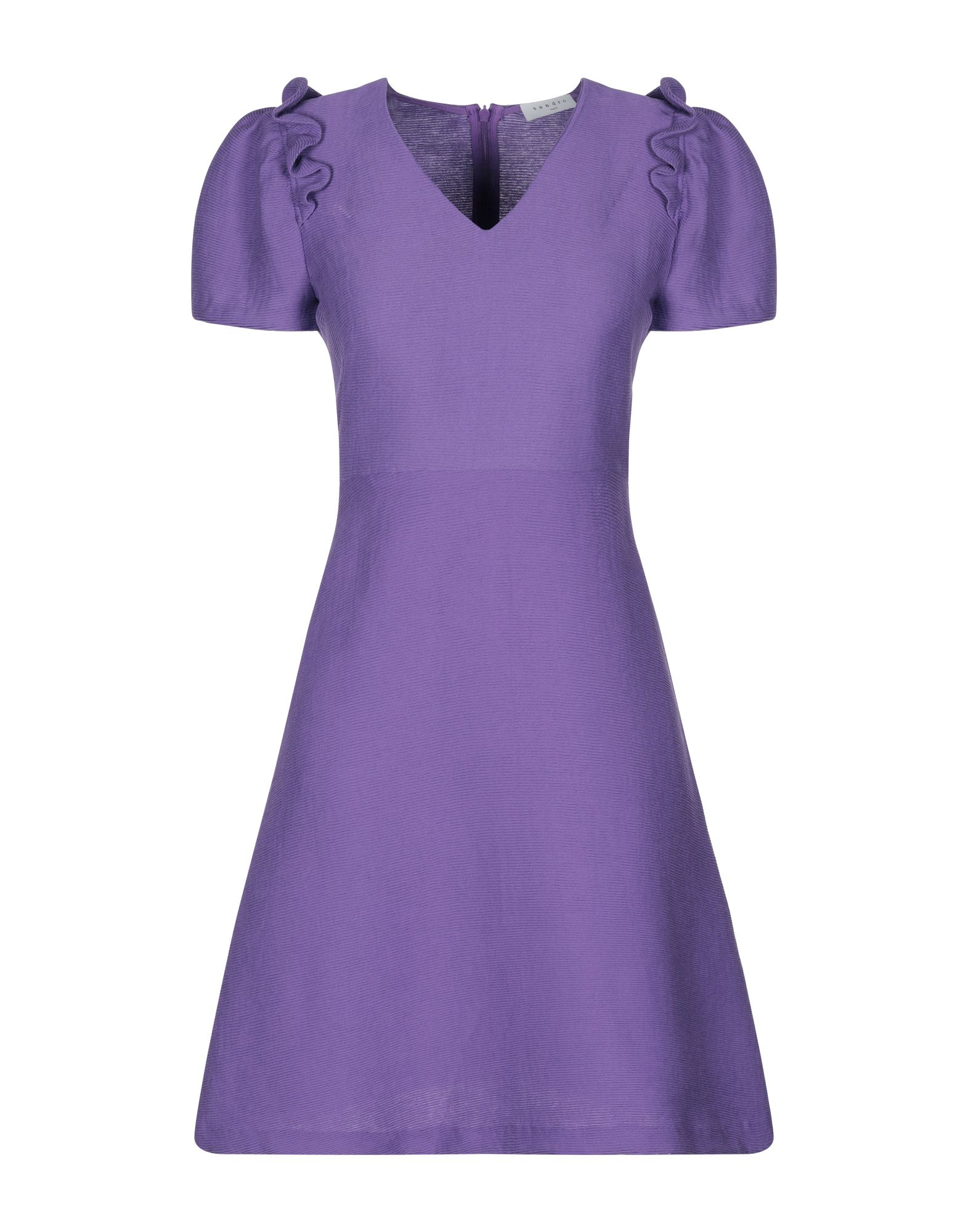 sandro purple dress