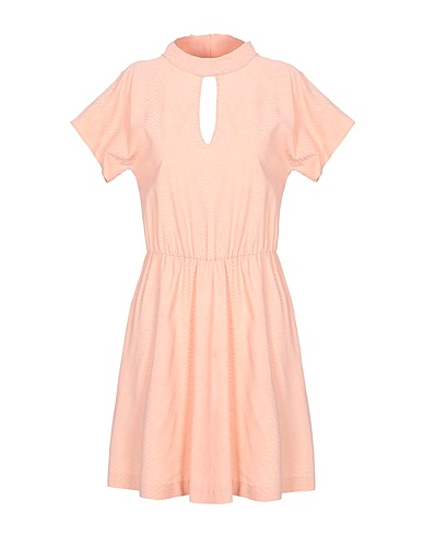 TRUSSARDI Short dress Apricot 48% Cupro, 46% Viscose, 6% Elastane