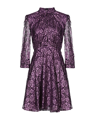 JUST CAVALLI Elegant dress Purple 64% Polyamide, 36% Polyester