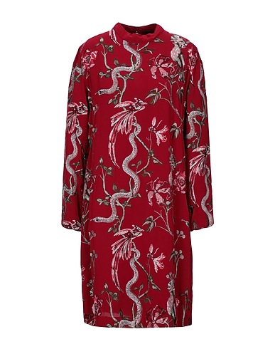 JUST CAVALLI Short dress Red 100% Viscose, Silk