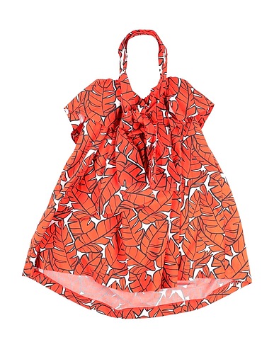 MSGM Dress Red 100% Cotton