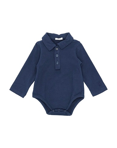 LE BEBÉ Baby bodysuit Blue 96% Cotton, 4% Elastane