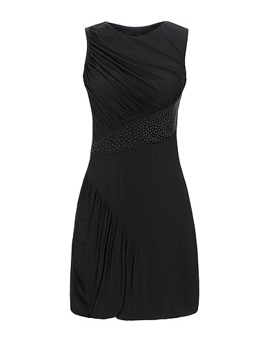 PINKO Short dress Black 94% Viscose, 6% Elastane