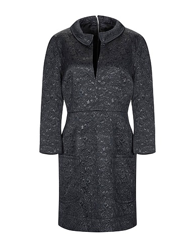 PHILOSOPHY di LORENZO SERAFINI Short dress Black 50% Acrylic, 45% Polyester, 5% Other Fibres