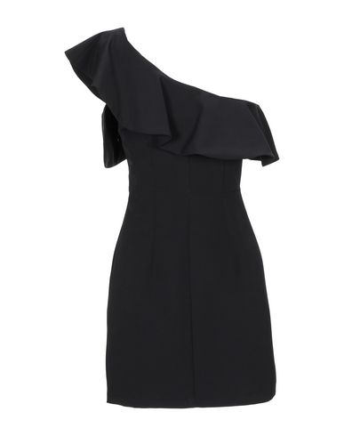 TWENTY EASY BY KAOS TWENTY EASY BY KAOS WOMAN MINI DRESS BLACK SIZE 8 POLYESTER, ELASTANE 34945538FP 4