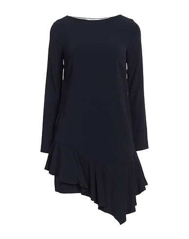 JUCCA Short dress Midnight blue 99% Viscose, 1% Elastane
