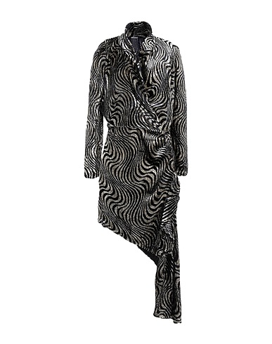 DODO BAR OR Elegant dress Black 58% Viscose, 27% Silk, 15% Nylon