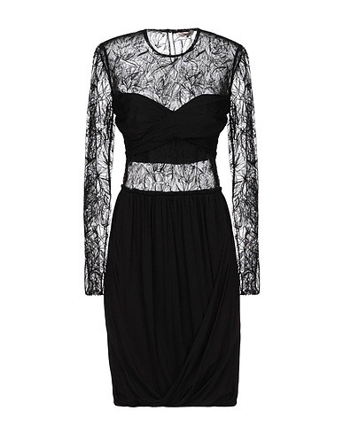 ROBERTO CAVALLI Short dress Black 100% Viscose, Cotton, Polyamide, Polyester