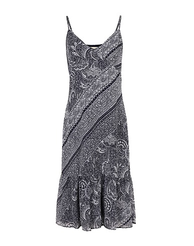 MICHAEL MICHAEL KORS Midi dress ORNATE PAISLY SLIP DR
 Blue 100% Polyester
