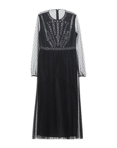REDValentino Midi dress Black 100% Polyester