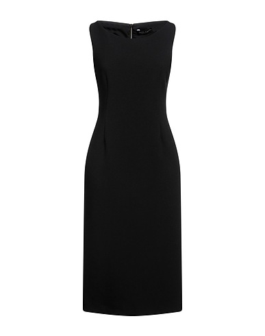 NORA BARTH Midi dress Black 62% Polyester, 33% Viscose, 5% Elastane