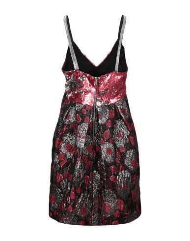 Shop Nora Barth Woman Mini Dress Red Size 6 Polyester, Silk, Polyamide