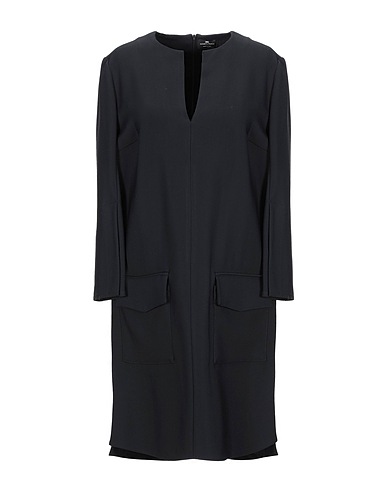 ELISABETTA FRANCHI Short dress Black 96% Viscose, 4% Elastane