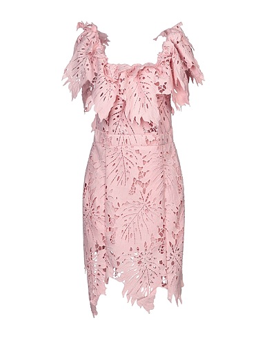 WEILI ZHENG Sheath dress Pink 100% Polyester
