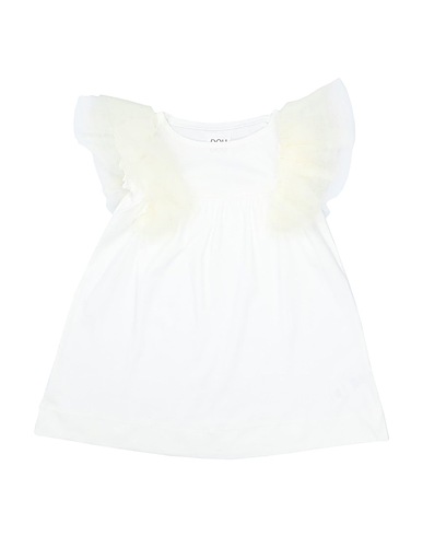 DOUUOD Vestito Bianco 100% Cotone, Poliestere