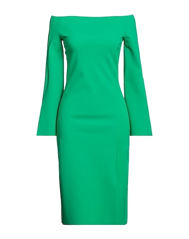 CHIARA BONI LA PETITE ROBE Vestito midi Verde 72% Poliammide, 28% Elastan