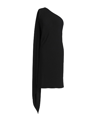 A.P.C. One-shoulder dress Black 53% Acetate, 47% Viscose