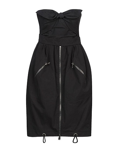 MOSCHINO Short dress Black 73% Cotton, 27% Polyamide