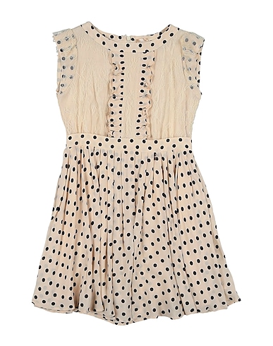 ELISABETTA FRANCHI Dress Beige 100% Viscose