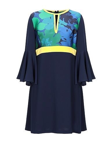 HANITA Short dress Midnight blue 100% Polyester