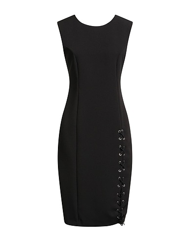 DENNY ROSE Midi dress Black 94% Polyester, 6% Elastane