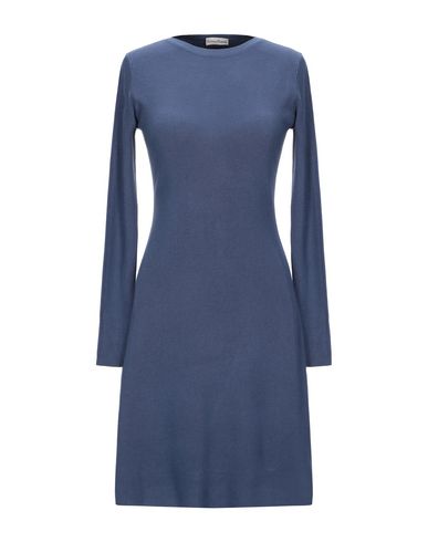 Cashmere Company Short Dresses In Blue