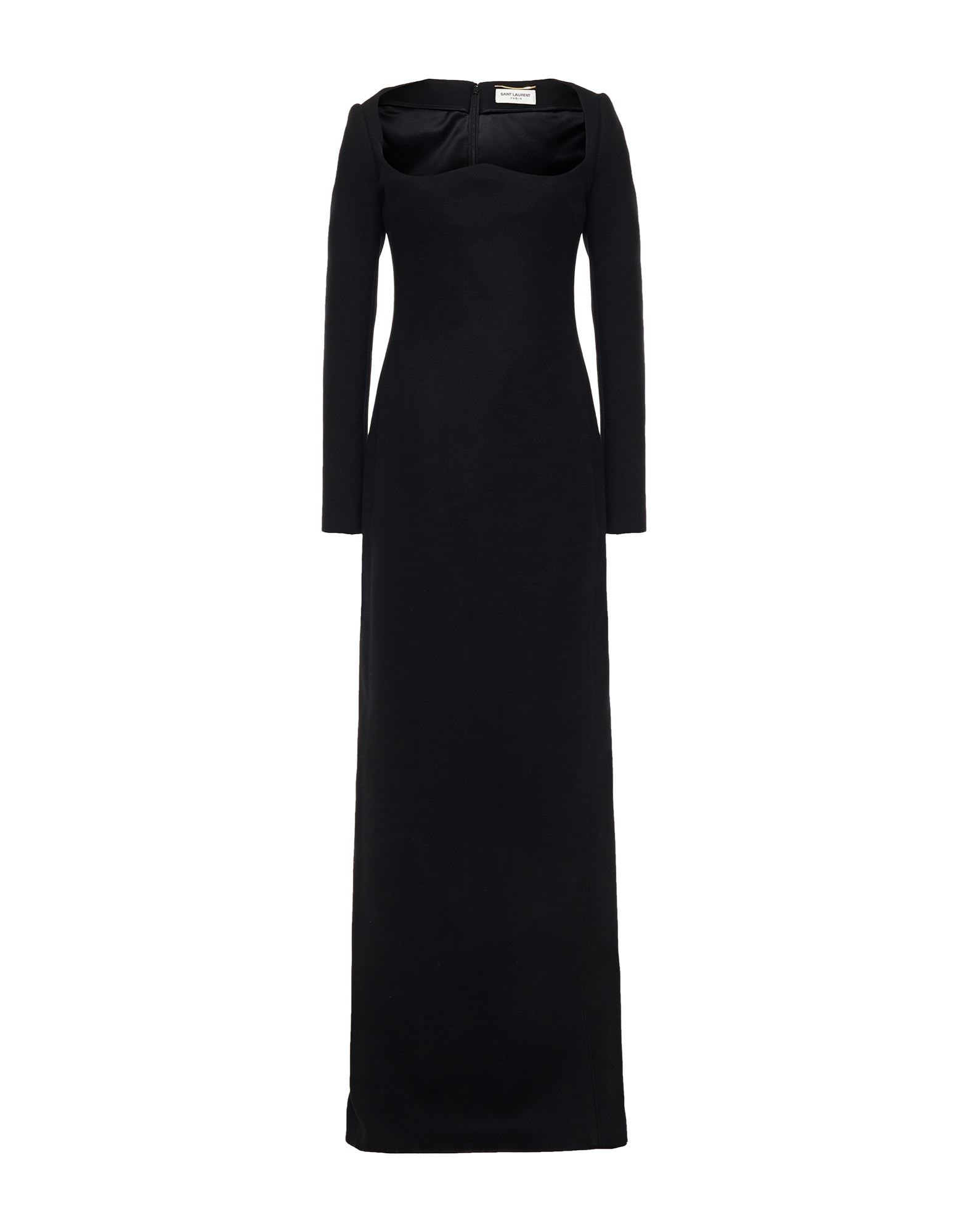 ワンピース Saint Laurent Khaki viscose blend long dress ワンピース Saint Laurent Khaki viscose blend long dress