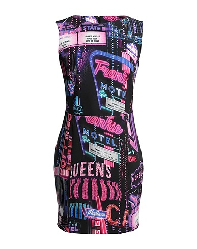 FRANKIE MORELLO Elegant dress Black 89% Polyester, 11% Elastane