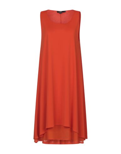 Seventy Sergio Tegon Short Dresses In Orange