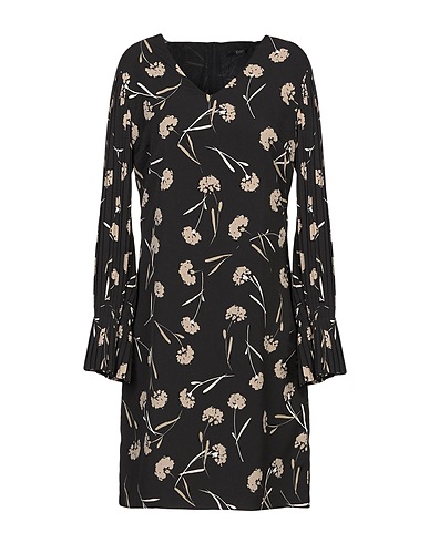 SEVENTY VENEZIA Robe courte Noir 100% Polyester