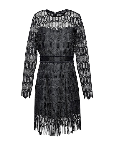 JUST CAVALLI Short dress Black 100% Polyester