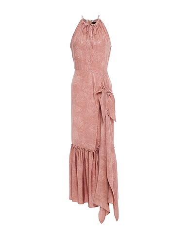 ROLAND MOURET Elegantes Kleid Antikrosa 57% Seide, 31% Viskose, 12% Polyamid