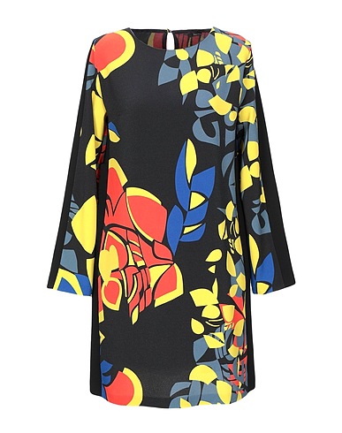 HANITA Sheath dress Black 95% Polyester, 5% Elastane
