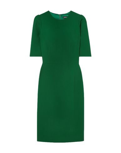 Dolce & Gabbana Knee-length Dress In Emerald Green