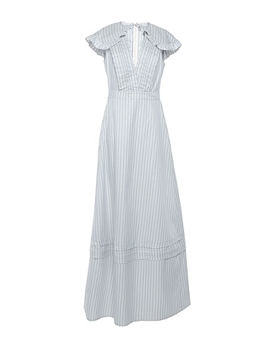 CALVIN KLEIN 205W39NYC Long dress White 55% Silk, 45% Cotton