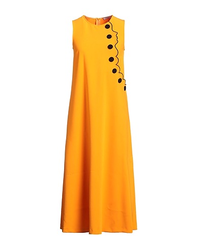 VIVETTA Midi dress Mandarin 73% Polyester, 20% Viscose, 7% Elastane