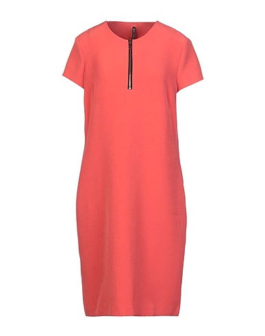 MANILA GRACE Sheath dress Rust 96% Polyester, 4% Elastane
