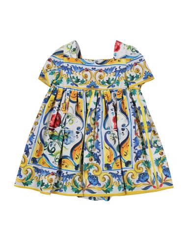 Dolce & Gabbana Babies' Dress In Yellow