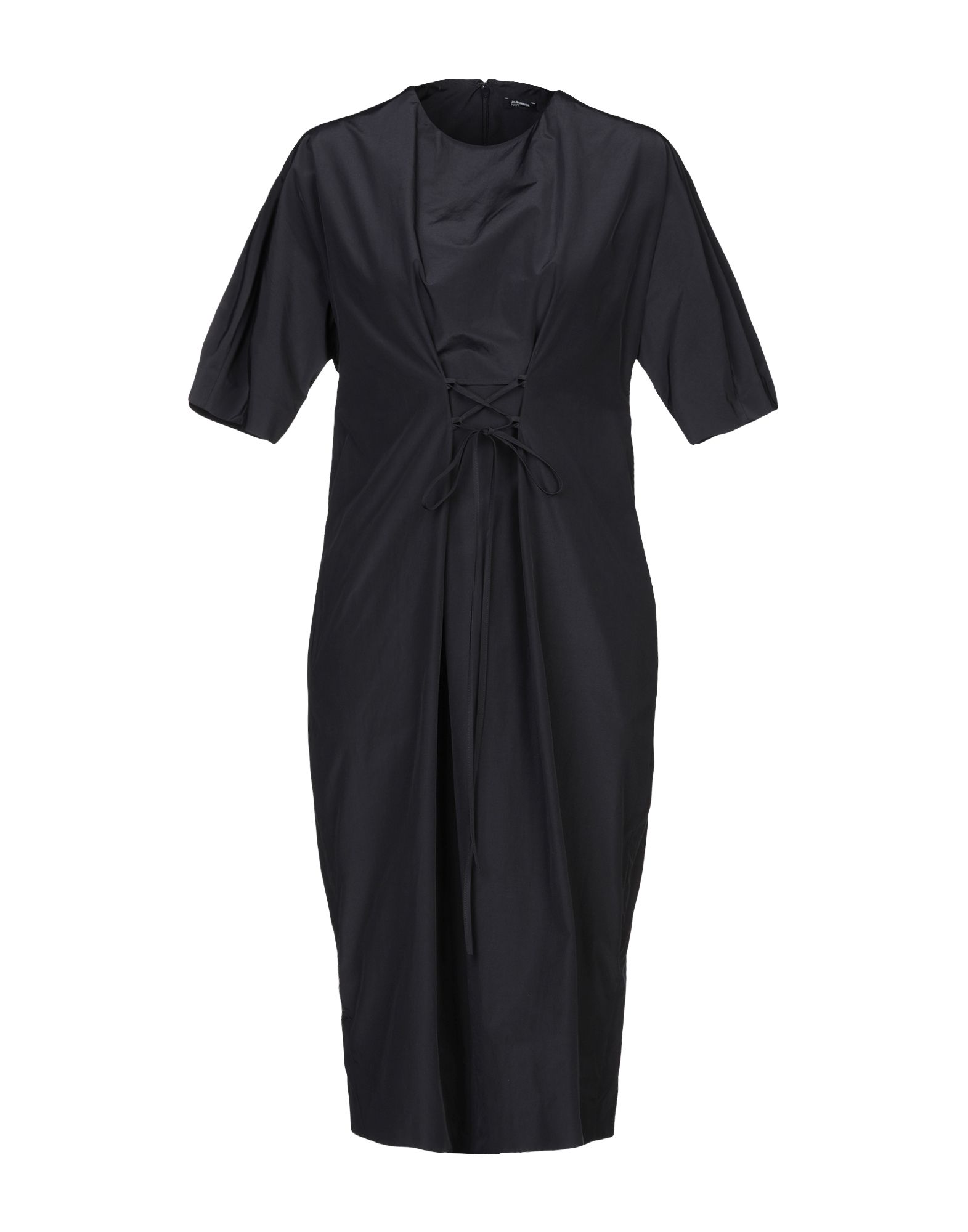 navy knee length dress