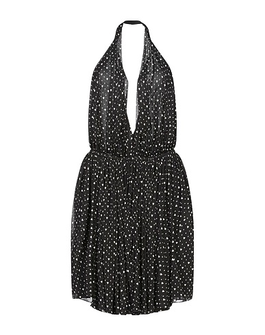 SAINT LAURENT Short dress Black 100% Viscose