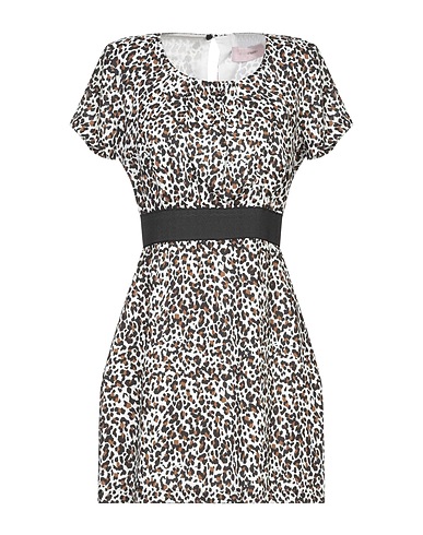 TWENTY EASY by KAOS Short dress White 100% Polyester