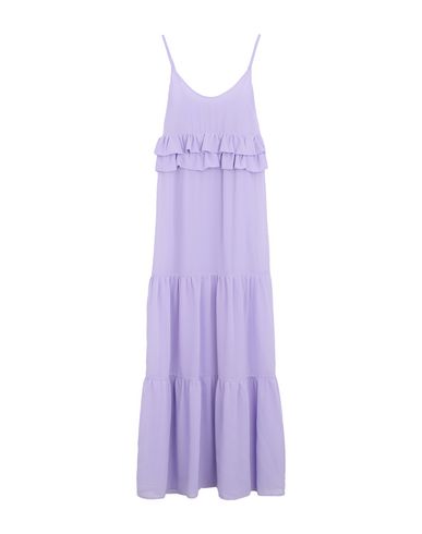 Kaos Jeans Long Dresses In Purple