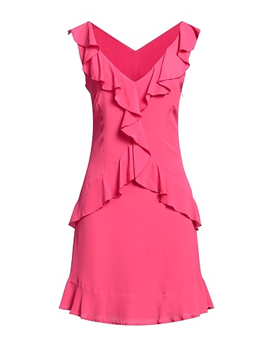 TWENTY EASY by KAOS Vestito corto Fucsia 83% Acetato, 17% Seta