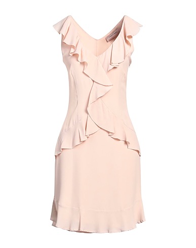 TWENTY EASY by KAOS Short dress Light pink 83% Acetate, 17% Silk