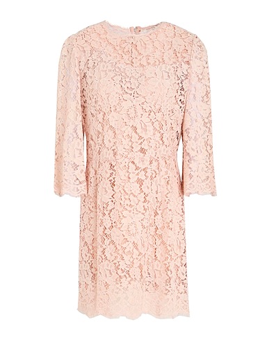 DOLCE&GABBANA Short dress 50% Cotton, 41% Viscose, 9% Polyamide