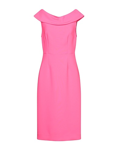 P.A.R.O.S.H. Midi dress Fuchsia 96% Polyester, 4% Elastane