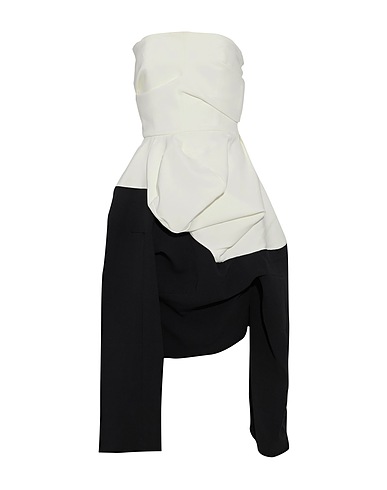 JW ANDERSON Short dress White 70% Triacetate, 30% Polyester