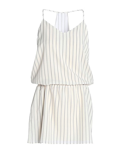 HAUTE HIPPIE Kurzes Kleid Weiß 100% Polyester