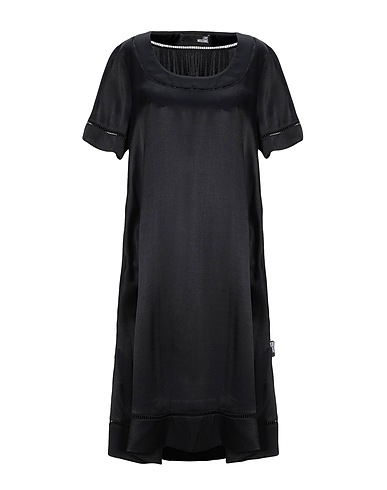 LOVE MOSCHINO Short dress Black 100% Viscose, Polyamide