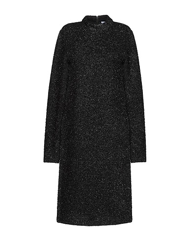 WEILI ZHENG Midi dress Black 100% Polyester